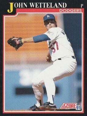 John Wetteland - Score '91 Baseball Card
